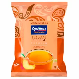 Chá Mate Pêssego Qualimax