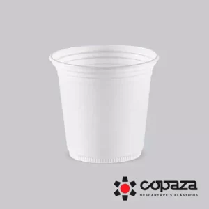 Copo Plástico Duro Branco 110 ml Copaza