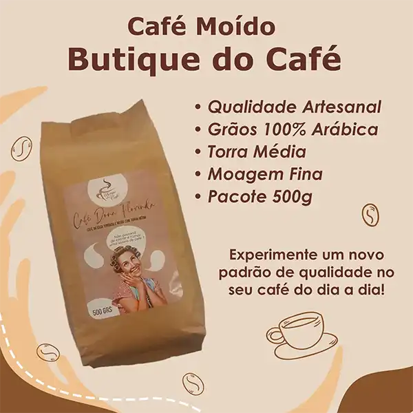 Café Moído Butique do Café Dona Florinda